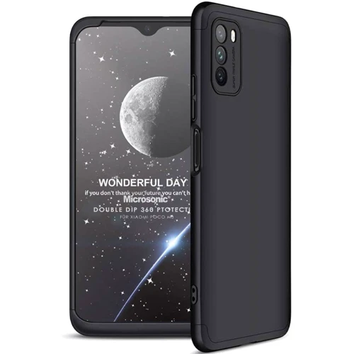 

LikGus Case 360° Black for Xiaomi Poco M3