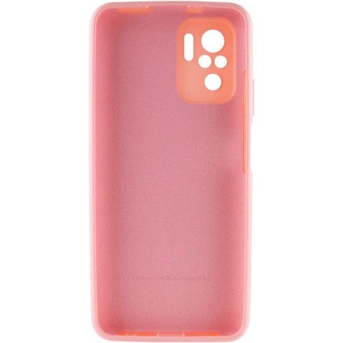 Чехол для телефонов Mobile Case Silicone Cover Shield Camera Pink for Xiaomi Redmi Note 10 / Note 10s: Совместимость Xiaomi Redmi Note 10 / Note 10s
