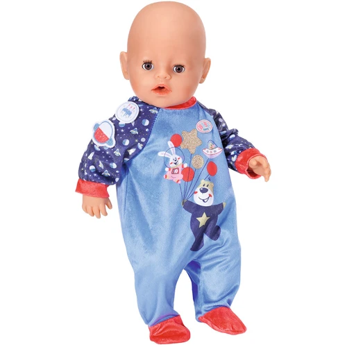 Одяг для ляльки BABY BORN серії "День Народження" - Святковий комбінезон (на 43 cm, синій) фото 8