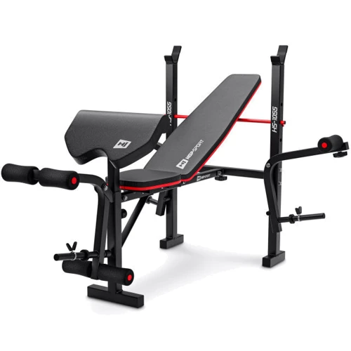 Скамья для жима и пресса Hop-Sport HS-1055 с партой Скотта Pro