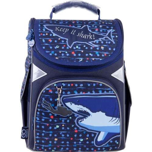 Рюкзак GoPack Education каркасний 5001-9 Shark GO21-5001S-9