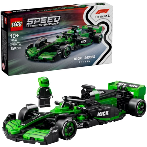 Конструктор LEGO Speed Champions Автомобиль для гонок KICK Sauber F1 Team C44 259 деталей (77247) фото 5