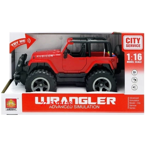 Машинка інерційна 1:16 Wenyi Джип зі звуком і світлом (WY-390A): Виробник Wenyi