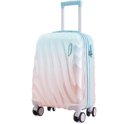 Чемодан Semi Line 20" (S) Blue/Pink Cream Gradient голубой/розовый градиент (T5649-1)