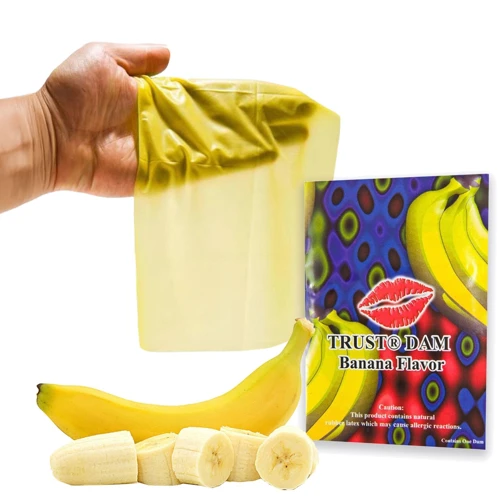 Латексная салфетка Trust Latex Dental Dams Banana 1 шт