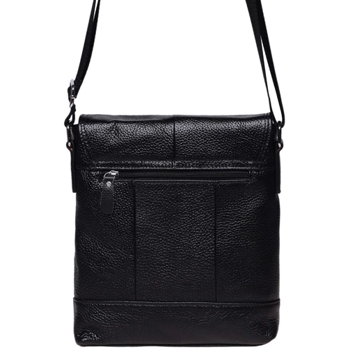 Чоловіча сумка планшет Borsa Leather чорна (K13822-black): Стать Чоловік
