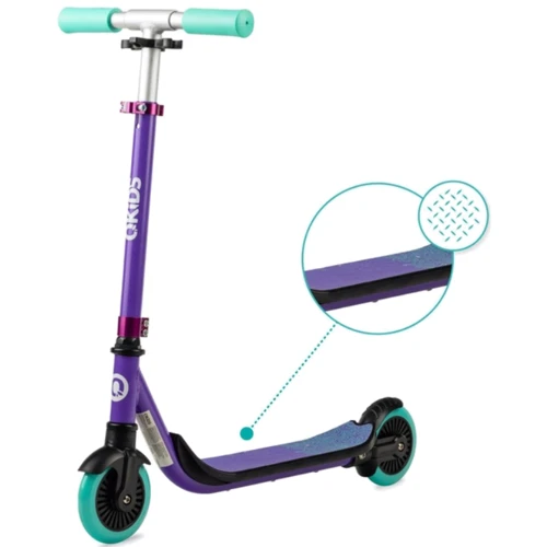 Самокат QKIDS Bro purple (HUBA00032): Тип коліс литые