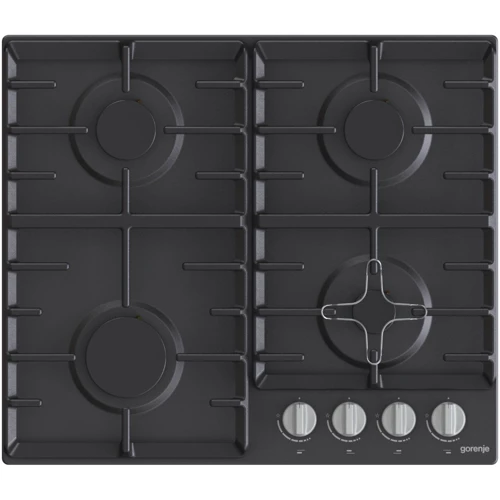 Варочная поверхность газовая Gorenje G641MB: Расположение панели Фронтальное