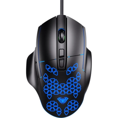 Мишка Aula F812 USB Black (6948391213132): інтерфейс підключення USB