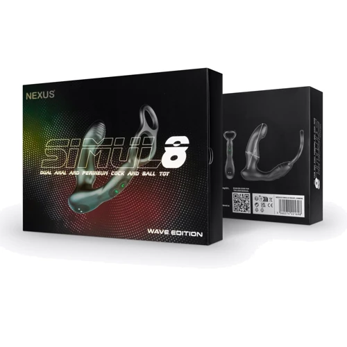 Стимулятор простаты Nexus SIMUL8 Wave Edition с эрекционным кольцом