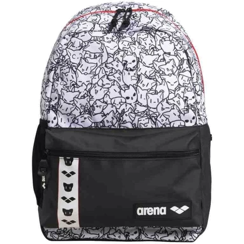 Рюкзак Arena Team Backpack 30 Allover черно-белый (002484-123): Фактура Матовая, Тканая