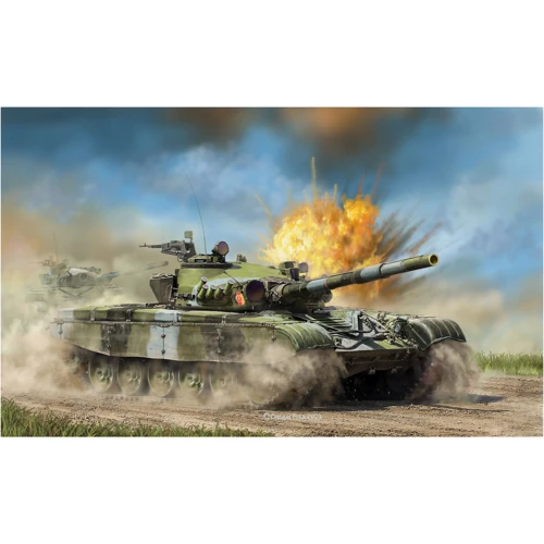 Сборная модель-копия Revell Танк Т-72 М1 Уровень 4 (RVL-03357) фото 4