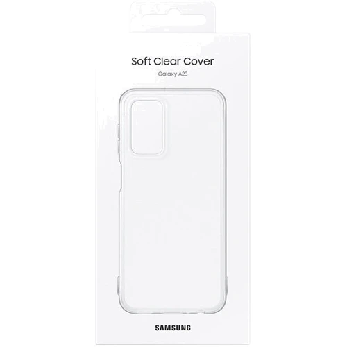 Чехол для телефонов Samsung Soft Clear Cover Transparent (EF-QA235TTEGRU) for Samsung A235 Galaxy A23: Цвет прозрачный