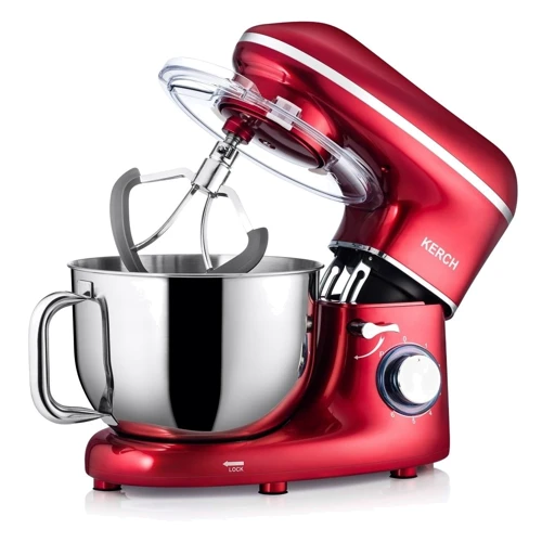 Міксер KERCH MyCHEF RED 2200 W: Матеріал чаші Нержавеющая сталь