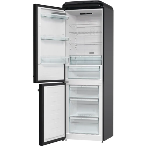 Холодильник Gorenje ONRK619DBK-L: Объем холодильной камеры, л 204