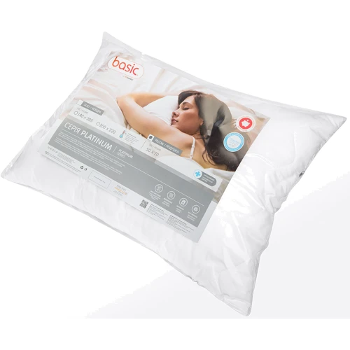 Подушка Sonex Basic Platinum 70х70 см белая (SO102335): Размер, см 70x70