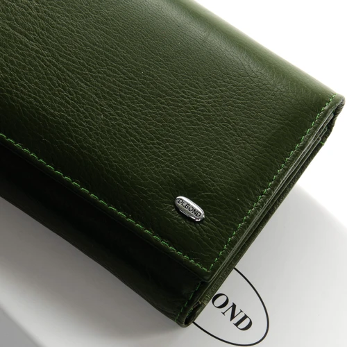 Жіночий гаманець Dr. Bond зелений (32585 dark-green): Стать жіночий