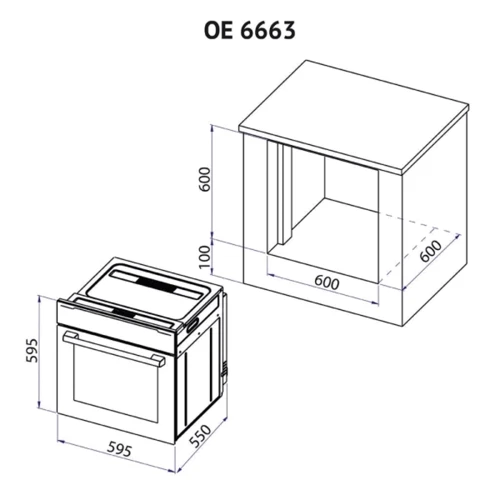 Духовой шкаф электрический Minola OE 6663 WH: Количество режимов нагрева 6