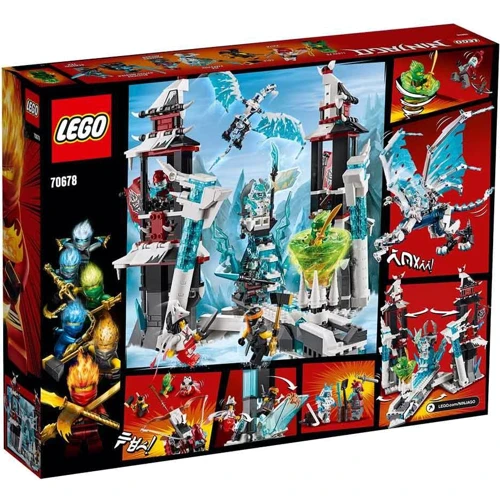 Конструктор LEGO Ninjago Замок проклятого императора (70678): Рекомендуемый возраст (макс) 16 лет