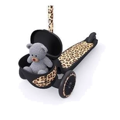 Самокат Scoot&Ride серии Highwaykick-2 леопард, 2+ до 50кг: Конструкция рамы цельная