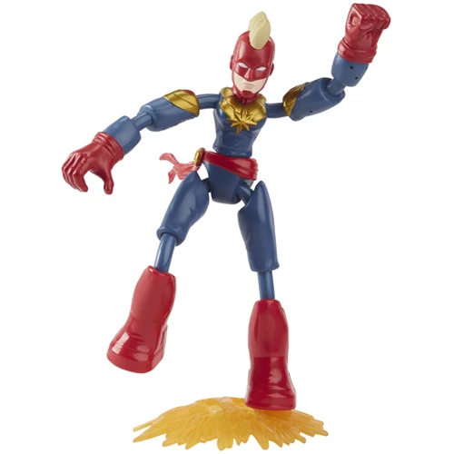 Фігурка Hasbro Месники Бенди 15 см E7872Avengers Bend And Flex Captain Marvel (E7377_E7872) фото 8