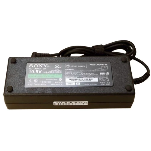 Зарядний пристрій Sony 120W 19.5V 6.15A 6.5x4.4mm VGP-AC19V16 Orig (2171)
