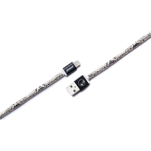 Кабель PlusUs USB Cable to Lightning LifeStar 25cm Snake Bite (LST2004025): Довжина 0.25 м