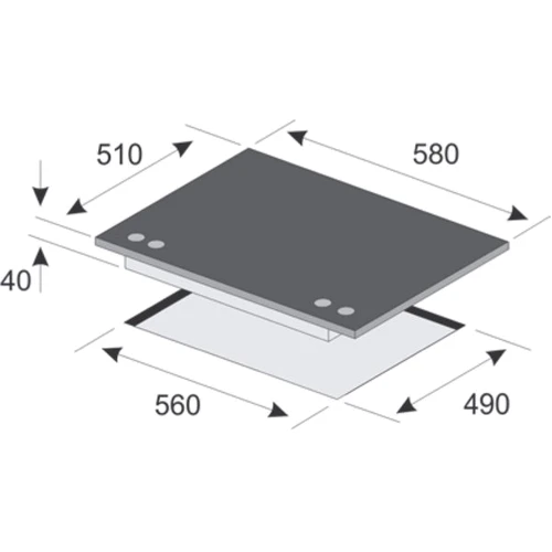 Варочная поверхность газовая Kaiser KCG 6390 W Turbo Romb фото 5