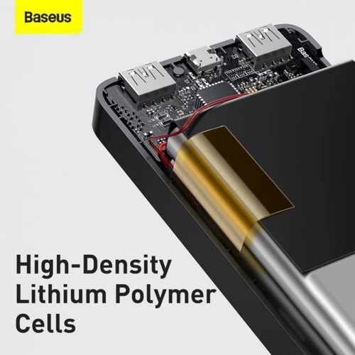 Зовнішній акумулятор Baseus Power Bank 30000mAh Bipow Display 15W Black (PPDML-K01/PPBD050201) фото 10