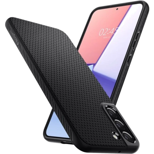 Аксессуар для смартфона Spigen Liquid Air Matte Black (ACS03953) for Samsung S906 Galaxy S22+: Материал TPU (термополиуретан)