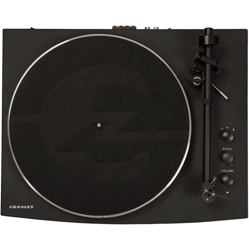 Виниловый проигрыватель Crosley T150 (Black): Привод ременной