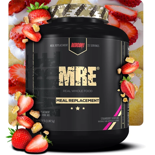 Протеин Redcon1 MRE 3250 g / 25 servings / Strawberry Shorcake