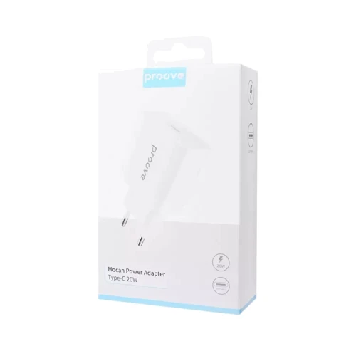 Зарядное устройство Proove USB-C Wall Charger Mocan 20W White фото 8