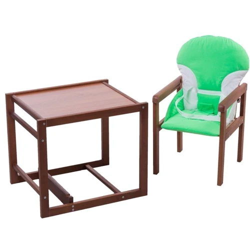 Стульчік- трансформер For Kids Бук-04 темний пластикова стільниця зелений (6763)