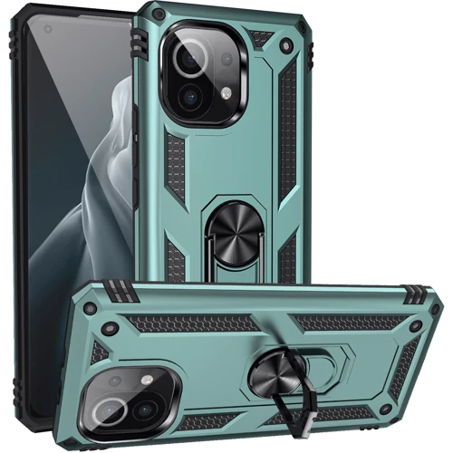 Чохол для телефона BeCover Military Dark Green for Xiaomi Mi 11 Lite / Mi 11 Lite 5G (706645)
