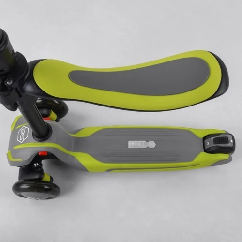 Самокат Best Scooter серо-салатовый (JS-20815): Тип тормоза ножной