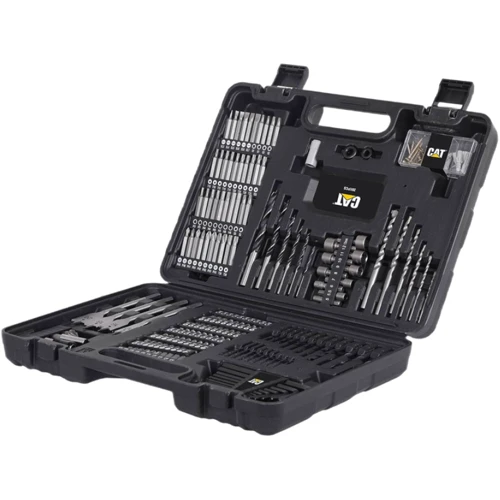 Комбінований набір свердл та біт CAT 201 шт DA01903