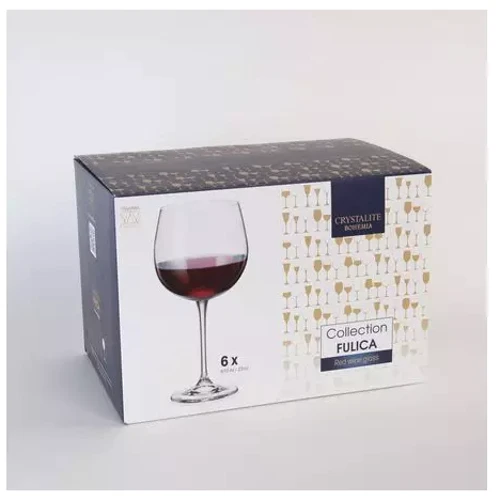 Бокал Bohemia Fulica для вина 6х670 мл (8686)
