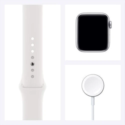 Apple Watch SE 40mm GPS Silver Aluminum Case with White Sport Band (MYDM2) Approved Витринный образец фото 6