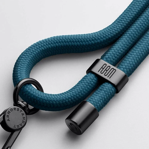 Ремешок для смартфона ArmorStandart Rope Black Denim with Dark holder (ARM76096): Цвет синий