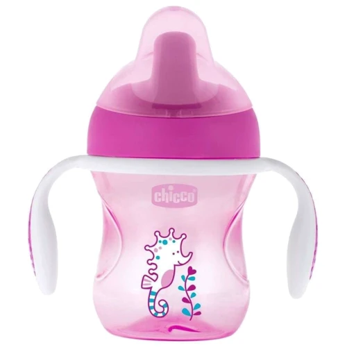 Набір дитячого посуду Chicco Meal Set 6 м+ рожевий (16200.11)