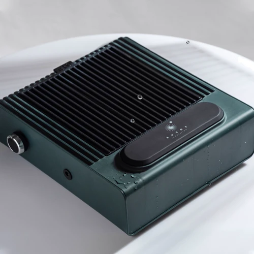 Витяжка для манікюру з фільтром НЕРА BUCOS CYCLONE V1 на 100W Темно-зелена: Тип Вытяжка для сбора пыли во время процедуры по наращиванию и коррекции ногтей