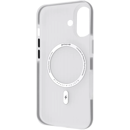Чехол для iPhone Proove Astro Case with Magnetic Ring Gray for iPhone 16: Материалы Пластик