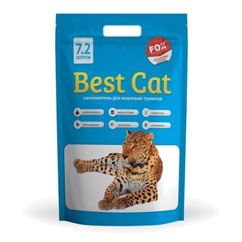 Наполнитель Best Cat BLUE силикагелевый 7.2л (6907396109673)