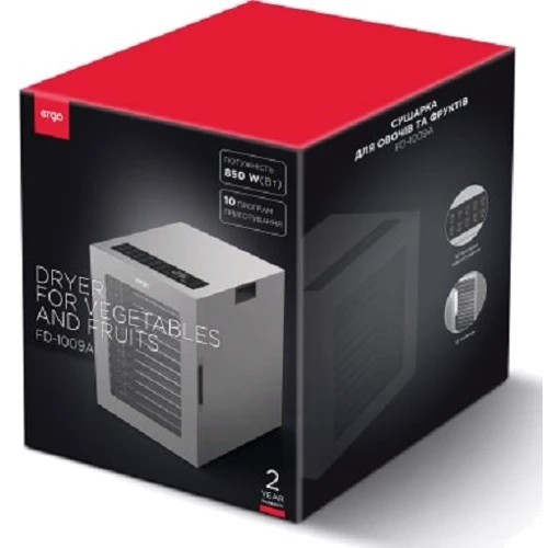 Сушка овощей ERGO FD-1009A