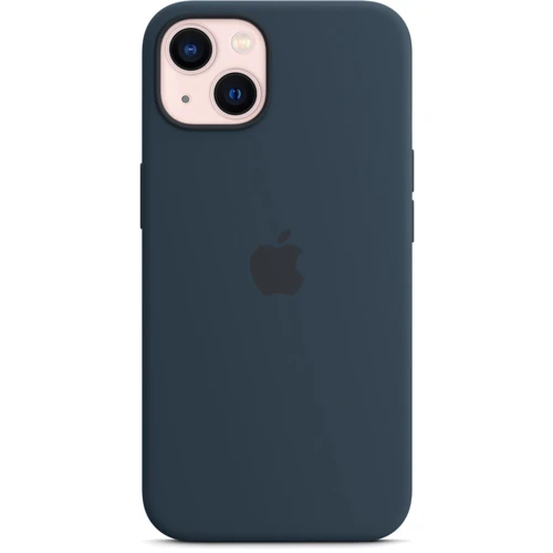 Чехол для iPhone Apple Silicone Case with MagSafe Abyss Blue (MM293) for iPhone 13: Тип чехла накладка на заднюю часть