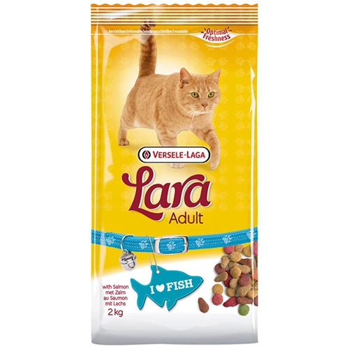 

Сухой корм Lara Adult with Salmon для котов премиум 2 кг (410738)