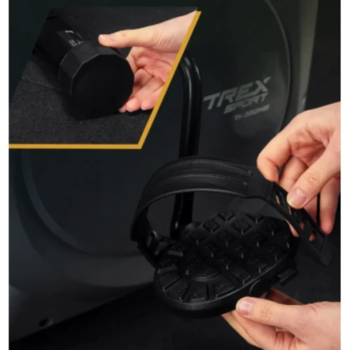 Велотренажер Trex Sport TX-350MB RIZE магнитный серый (5902308232365)