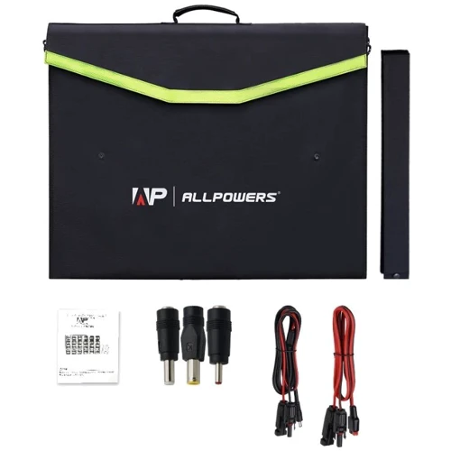 Солнечная панель Allpowers 100W Solar Panel фото 9