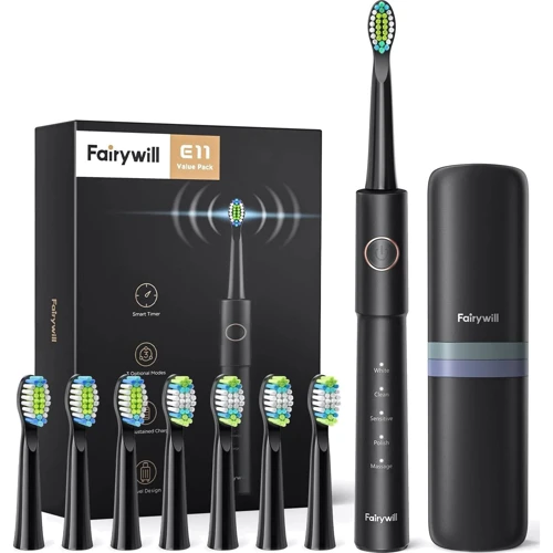 Зубная щетка Fairywill P11 black